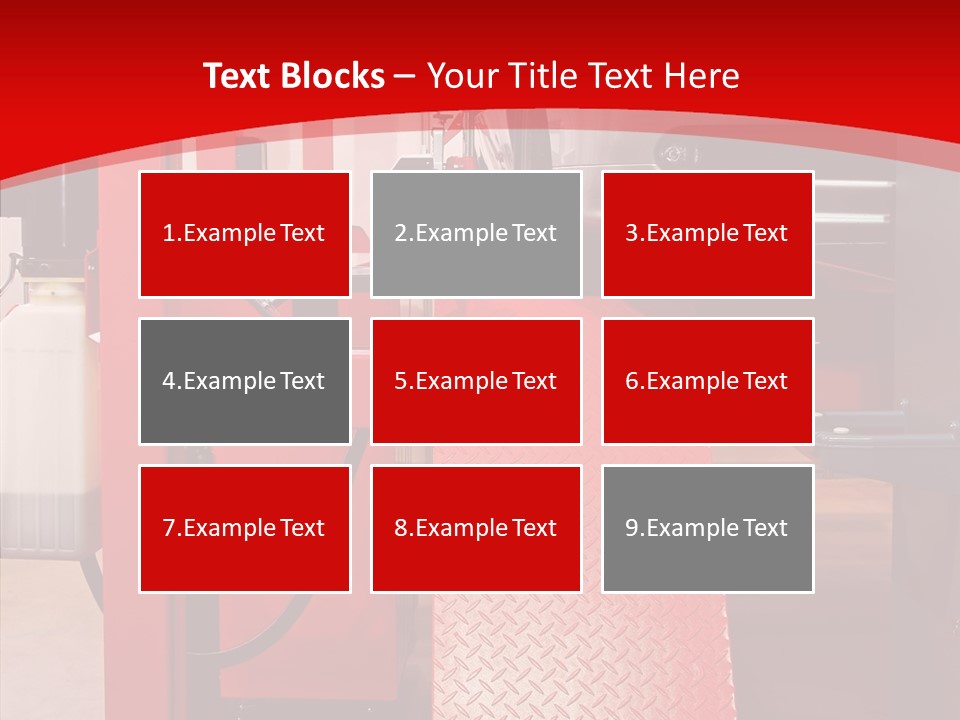 Professional Machine Electric PowerPoint Template