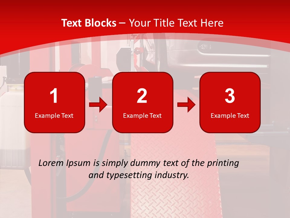 Professional Machine Electric PowerPoint Template