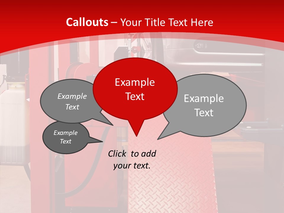 Professional Machine Electric PowerPoint Template