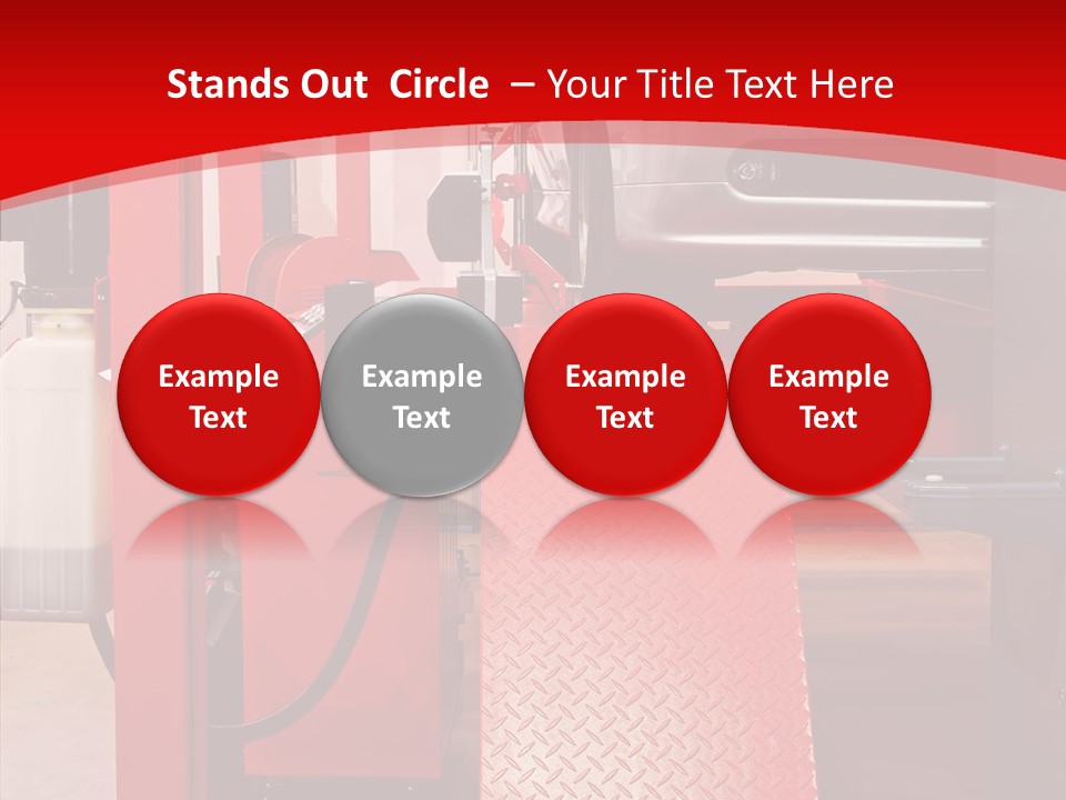 Professional Machine Electric PowerPoint Template