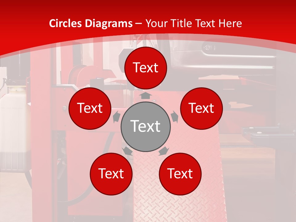 Professional Machine Electric PowerPoint Template