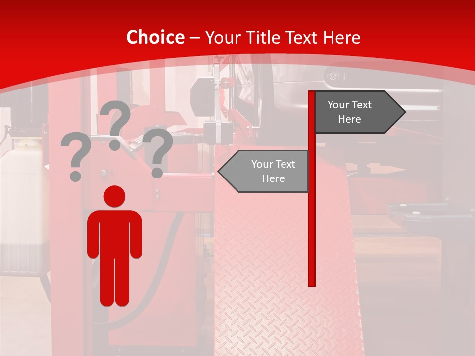 Professional Machine Electric PowerPoint Template