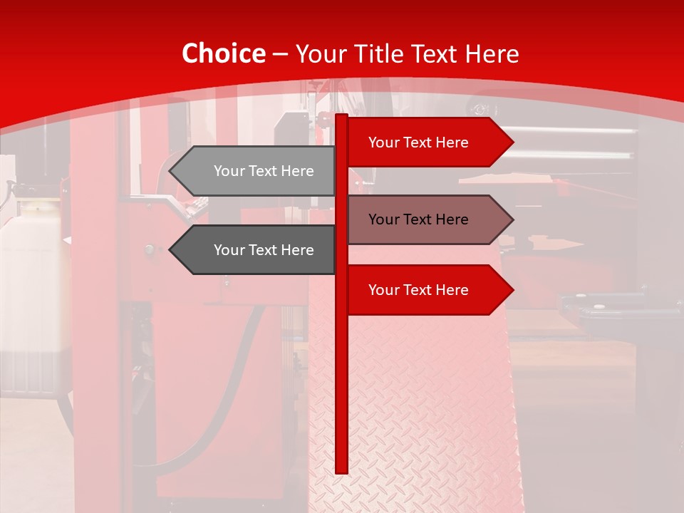 Professional Machine Electric PowerPoint Template