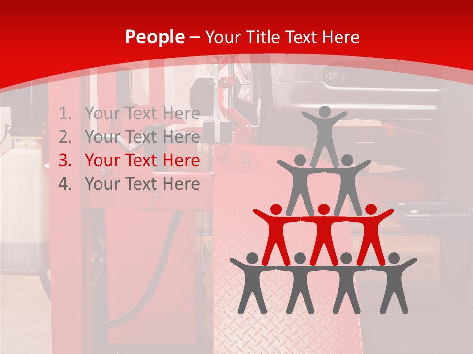 Professional Machine Electric PowerPoint Template