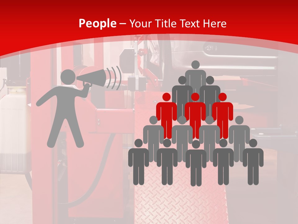 Professional Machine Electric PowerPoint Template