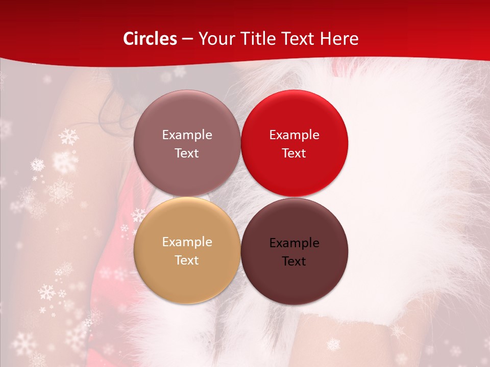 Girl Makeup Lady PowerPoint Template