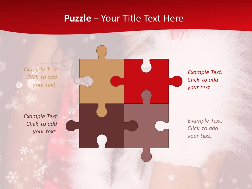Girl Makeup Lady PowerPoint Template