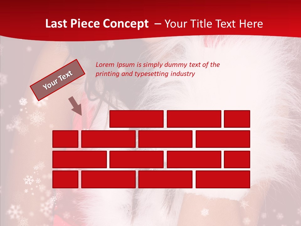 Girl Makeup Lady PowerPoint Template