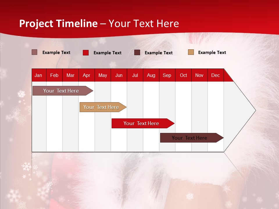 Girl Makeup Lady PowerPoint Template