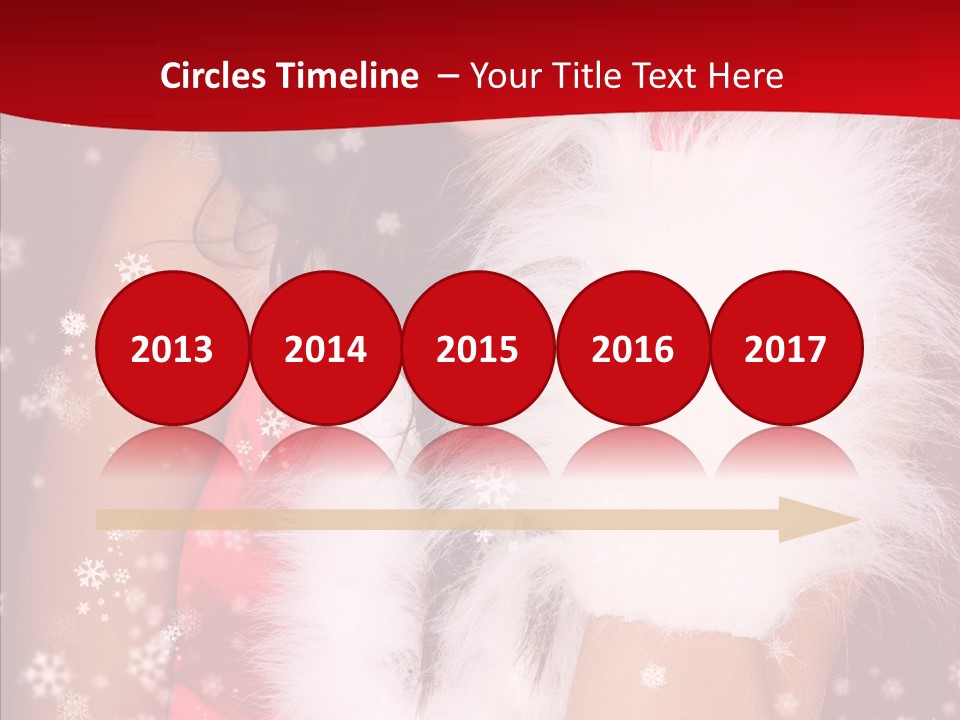 Girl Makeup Lady PowerPoint Template