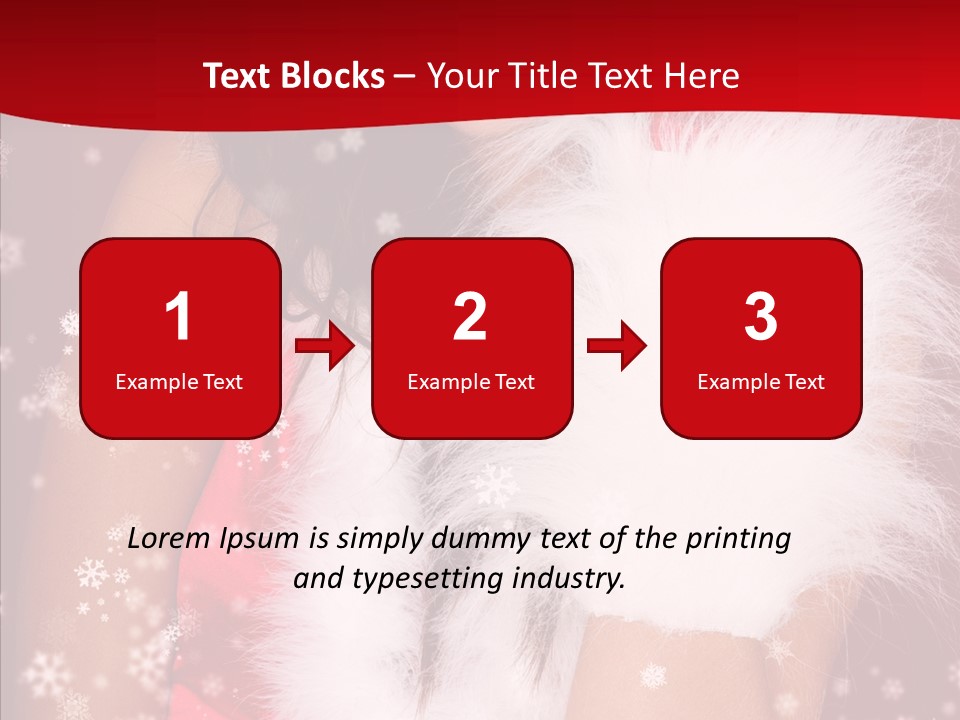 Girl Makeup Lady PowerPoint Template