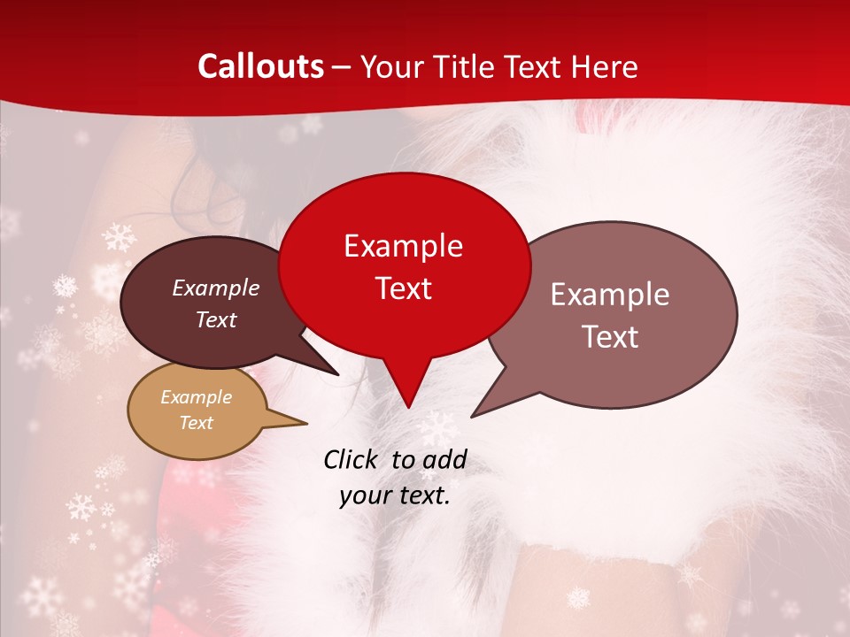 Girl Makeup Lady PowerPoint Template
