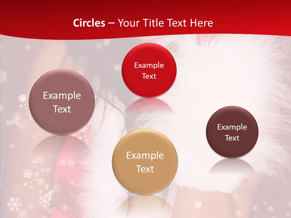 Girl Makeup Lady PowerPoint Template