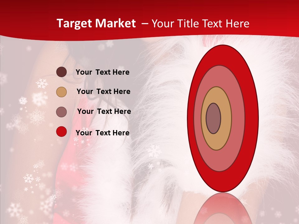 Girl Makeup Lady PowerPoint Template