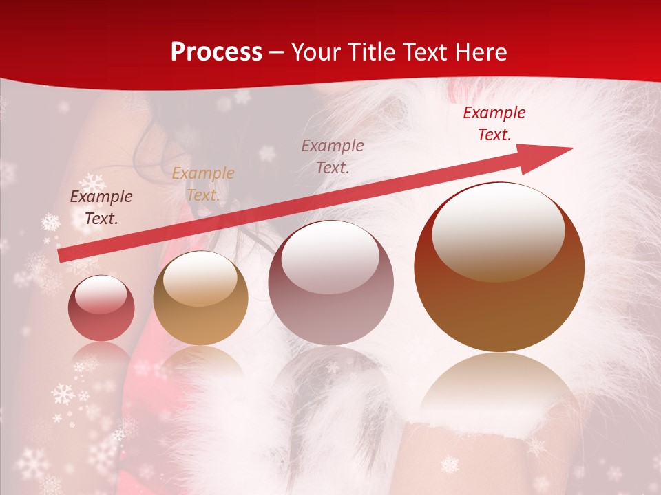 Girl Makeup Lady PowerPoint Template