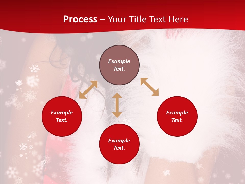 Girl Makeup Lady PowerPoint Template