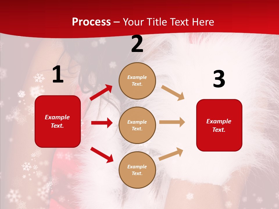 Girl Makeup Lady PowerPoint Template