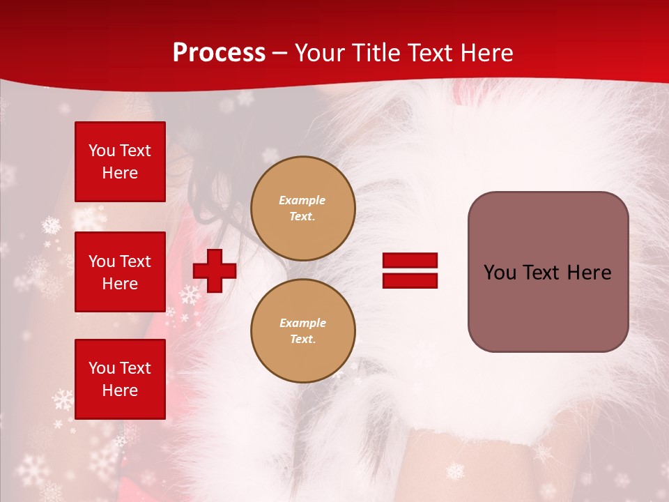 Girl Makeup Lady PowerPoint Template