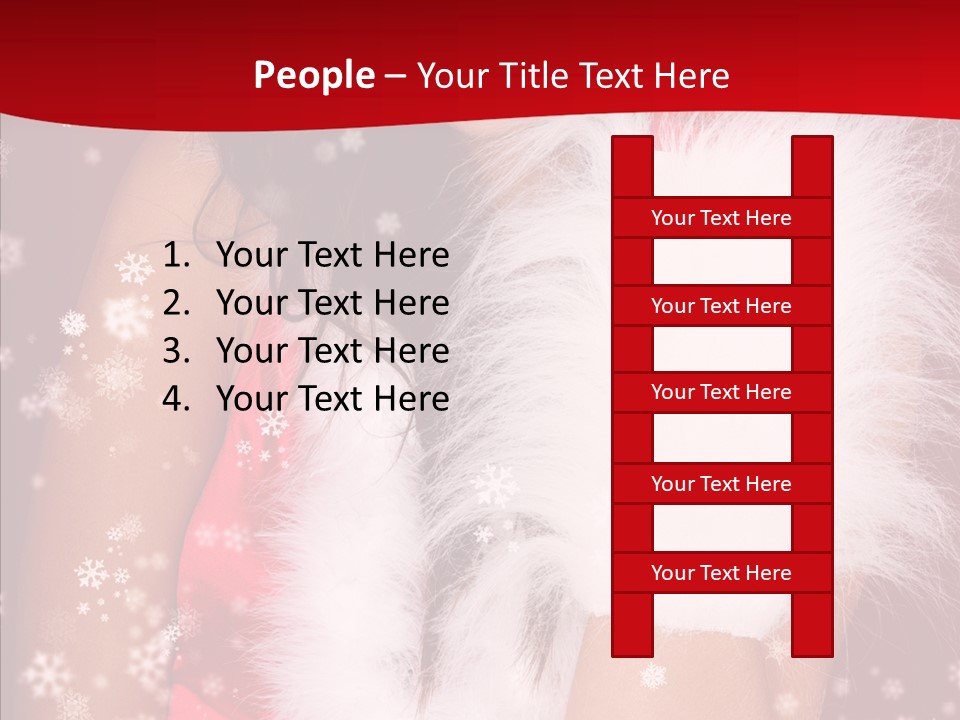 Girl Makeup Lady PowerPoint Template