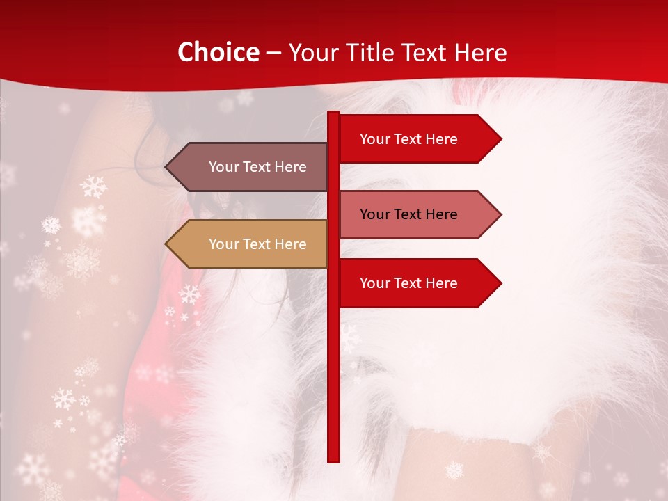 Girl Makeup Lady PowerPoint Template