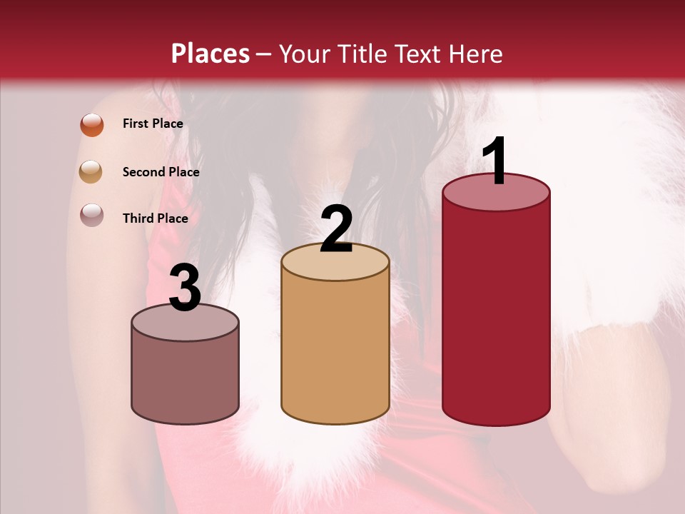 Makeover Babe White PowerPoint Template