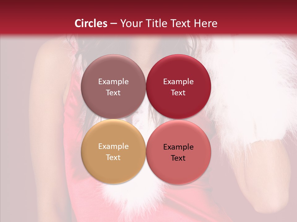 Makeover Babe White PowerPoint Template