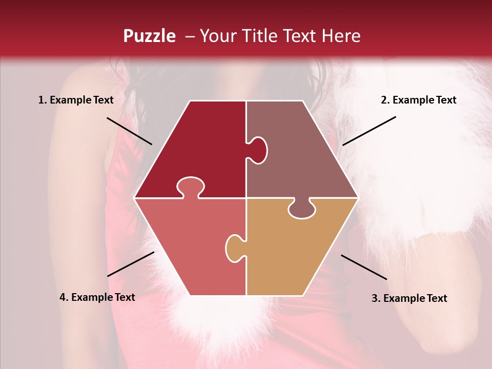 Makeover Babe White PowerPoint Template