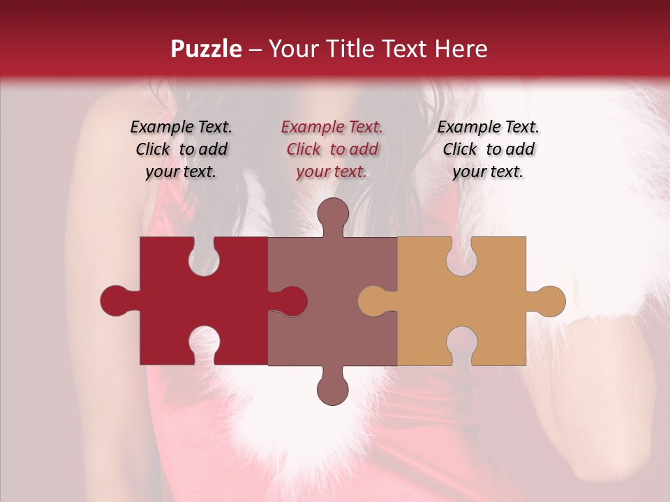 Makeover Babe White PowerPoint Template