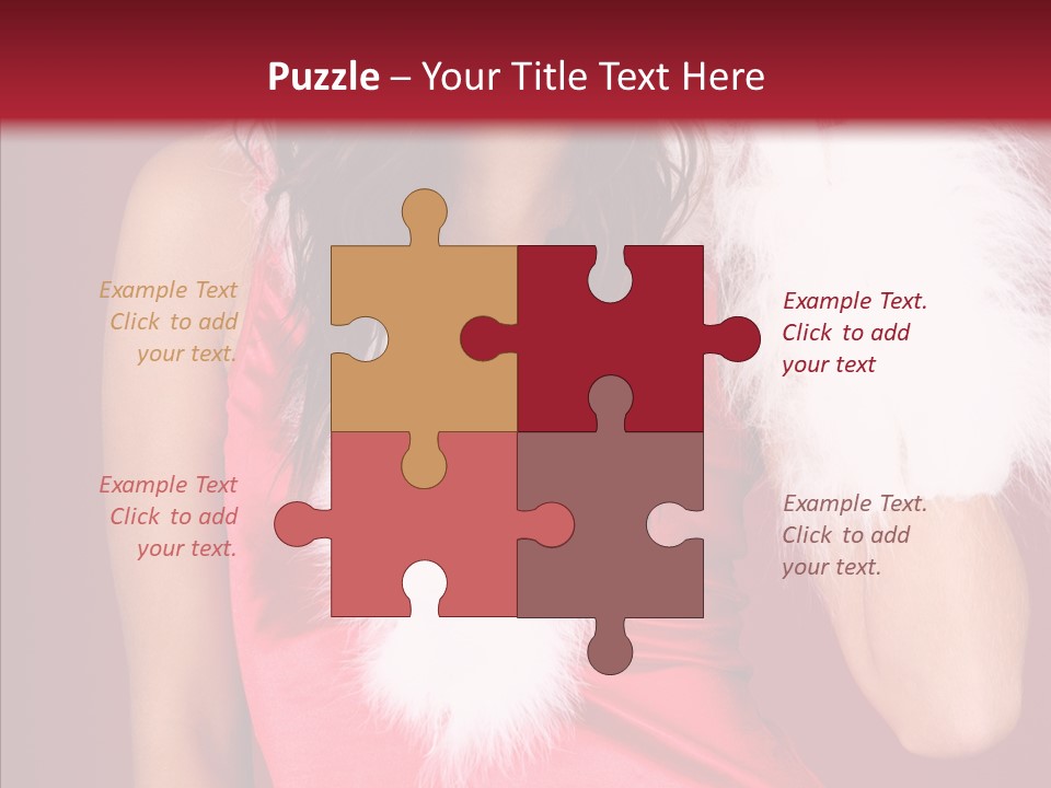 Makeover Babe White PowerPoint Template