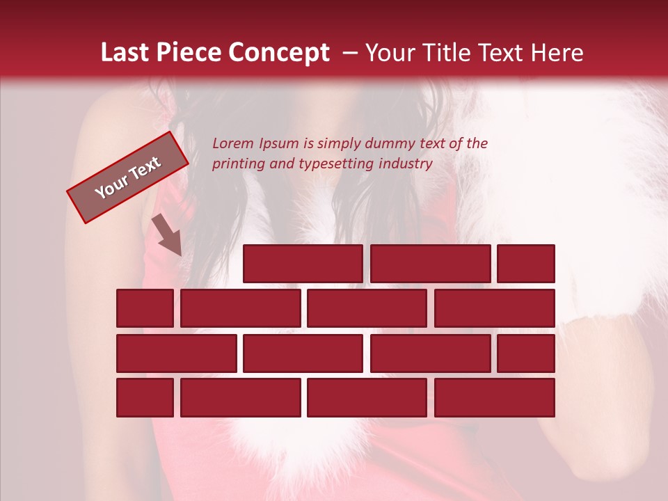 Makeover Babe White PowerPoint Template