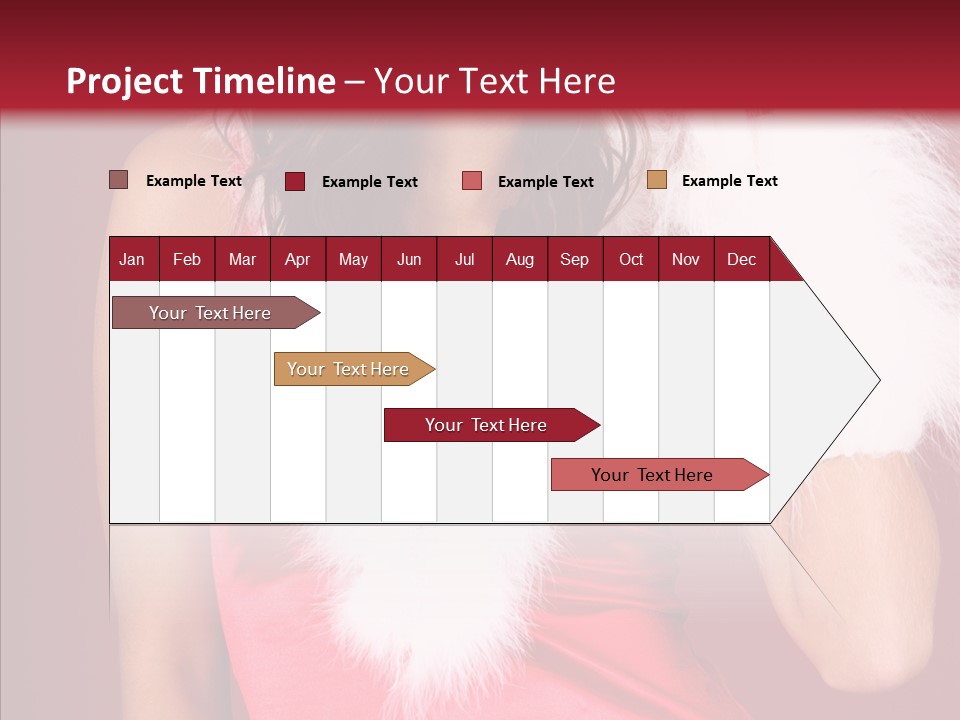 Makeover Babe White PowerPoint Template