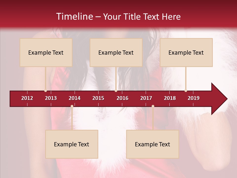 Makeover Babe White PowerPoint Template