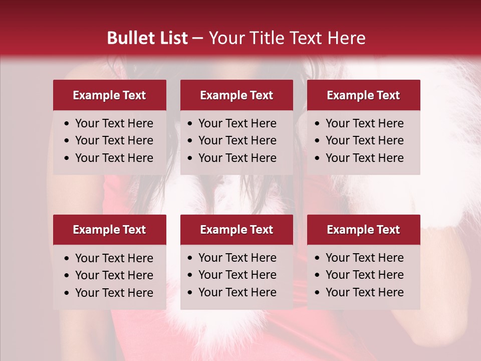 Makeover Babe White PowerPoint Template