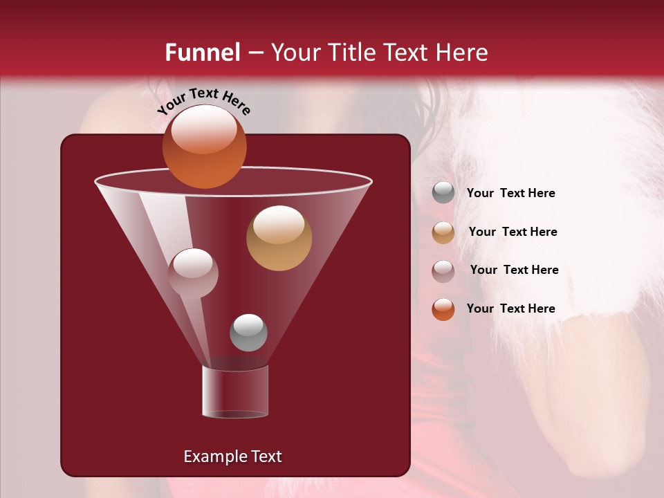 Makeover Babe White PowerPoint Template