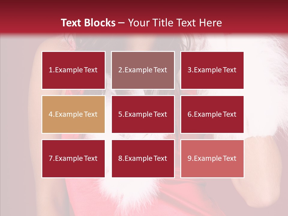 Makeover Babe White PowerPoint Template