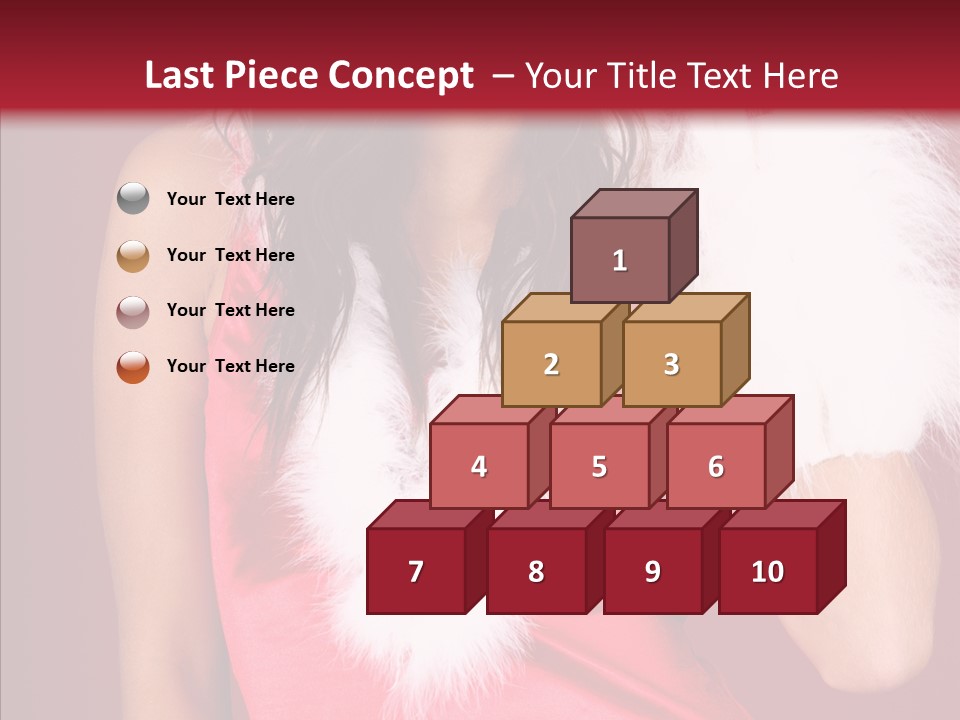 Makeover Babe White PowerPoint Template