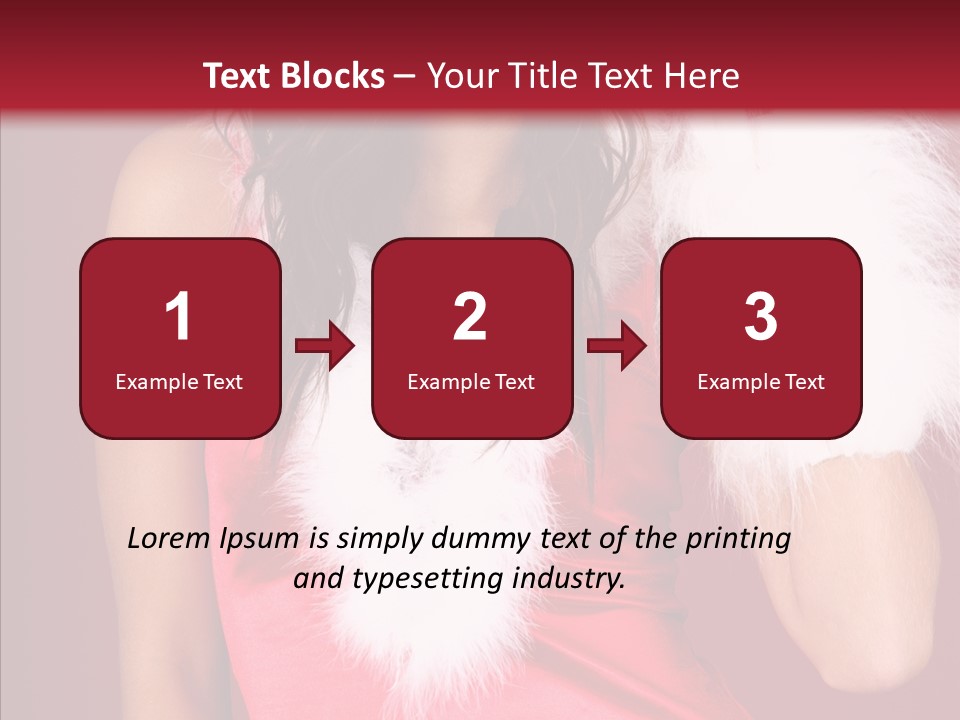 Makeover Babe White PowerPoint Template
