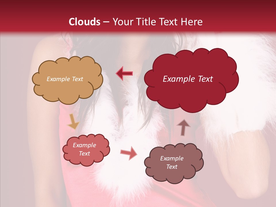 Makeover Babe White PowerPoint Template