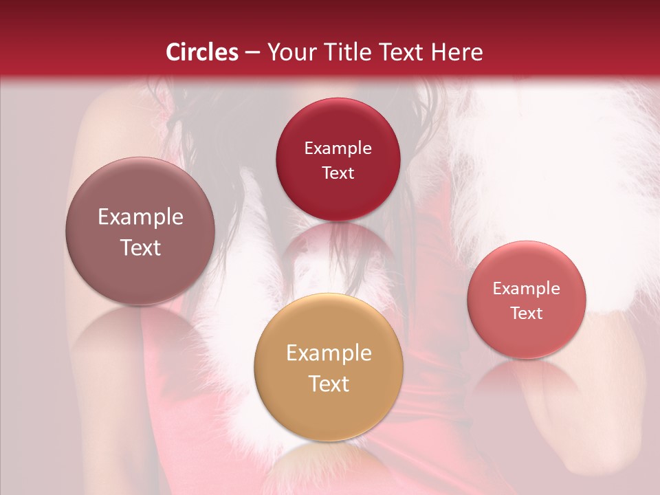Makeover Babe White PowerPoint Template