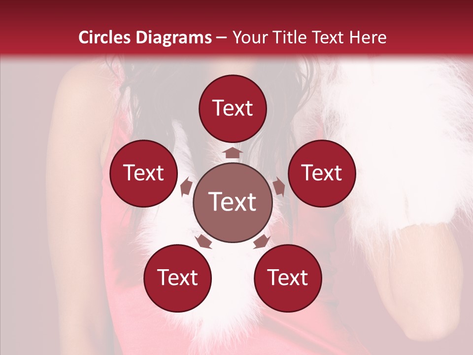 Makeover Babe White PowerPoint Template