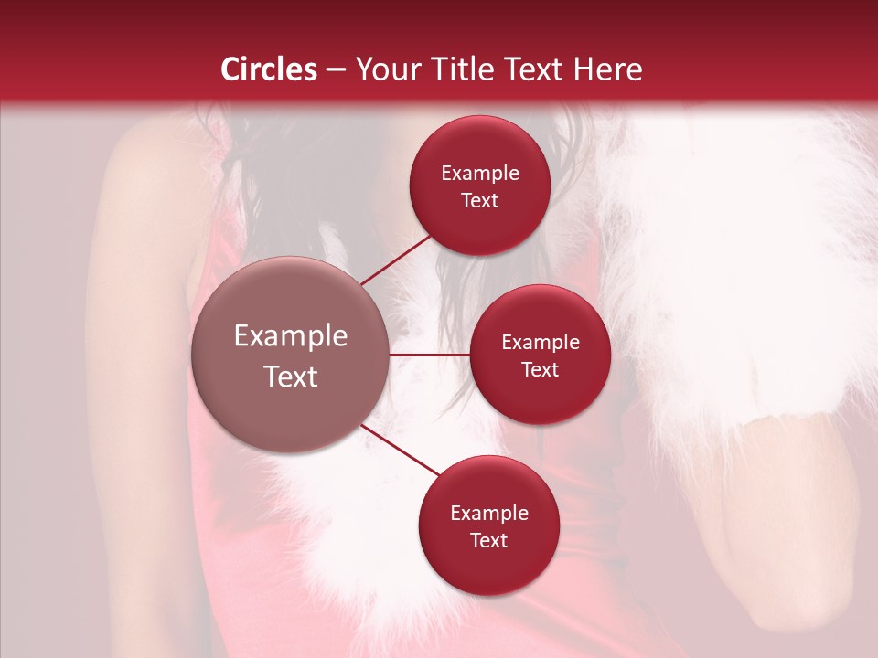Makeover Babe White PowerPoint Template