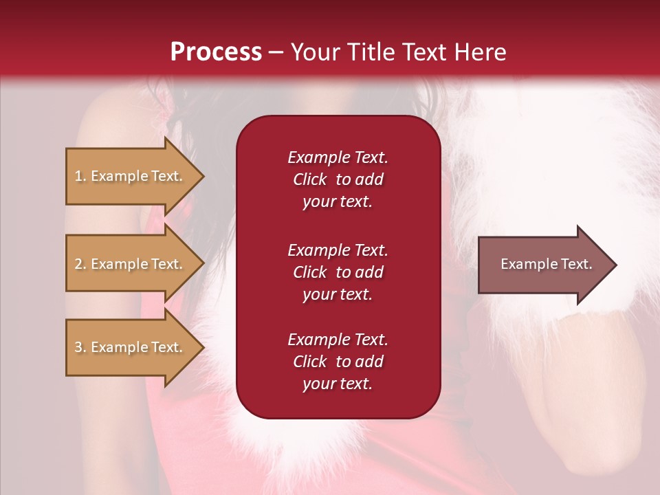 Makeover Babe White PowerPoint Template