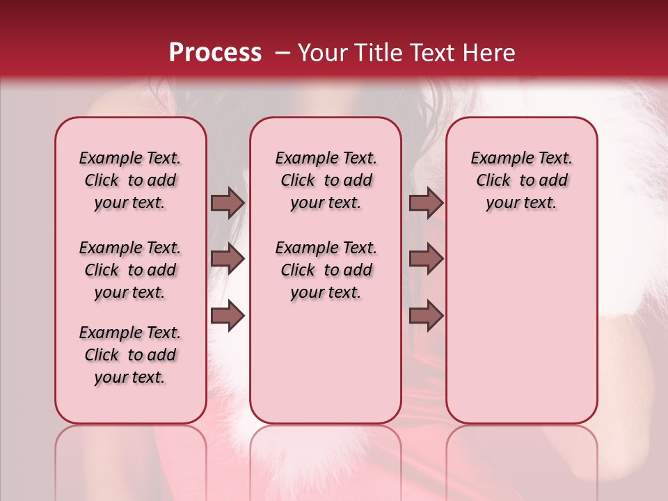 Makeover Babe White PowerPoint Template