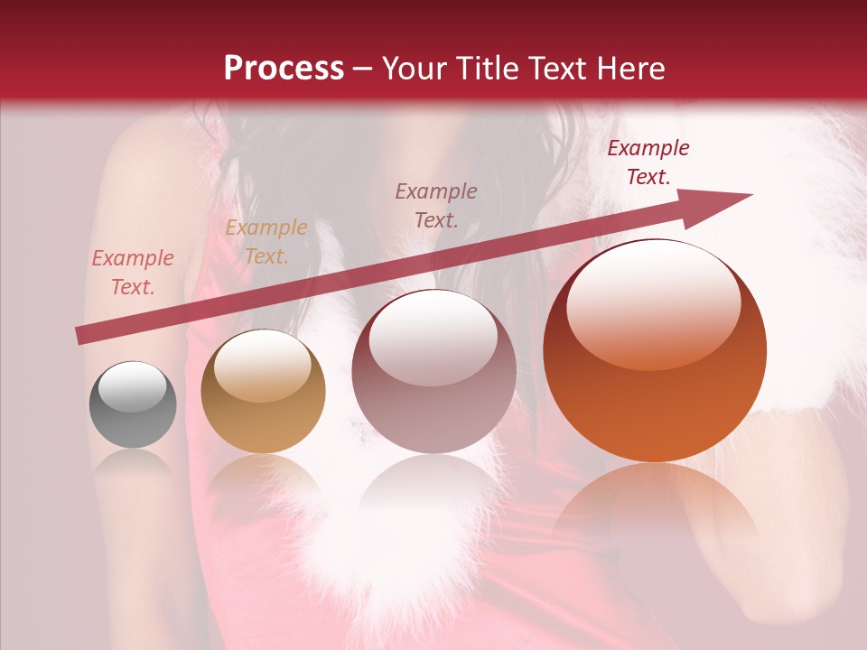 Makeover Babe White PowerPoint Template