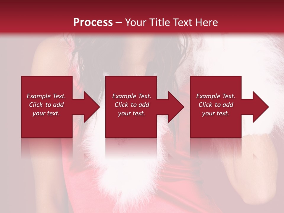 Makeover Babe White PowerPoint Template