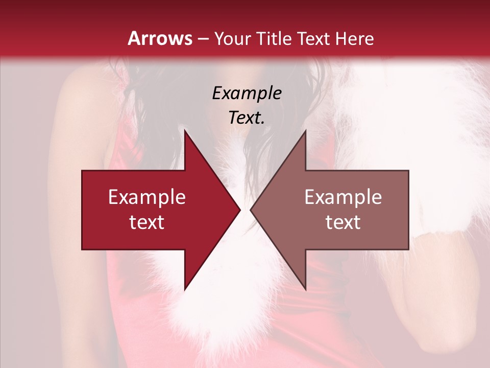 Makeover Babe White PowerPoint Template