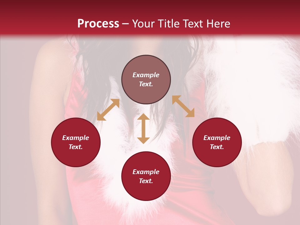 Makeover Babe White PowerPoint Template