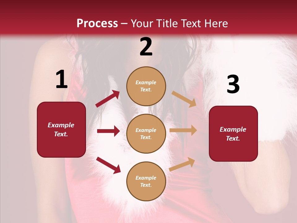 Makeover Babe White PowerPoint Template