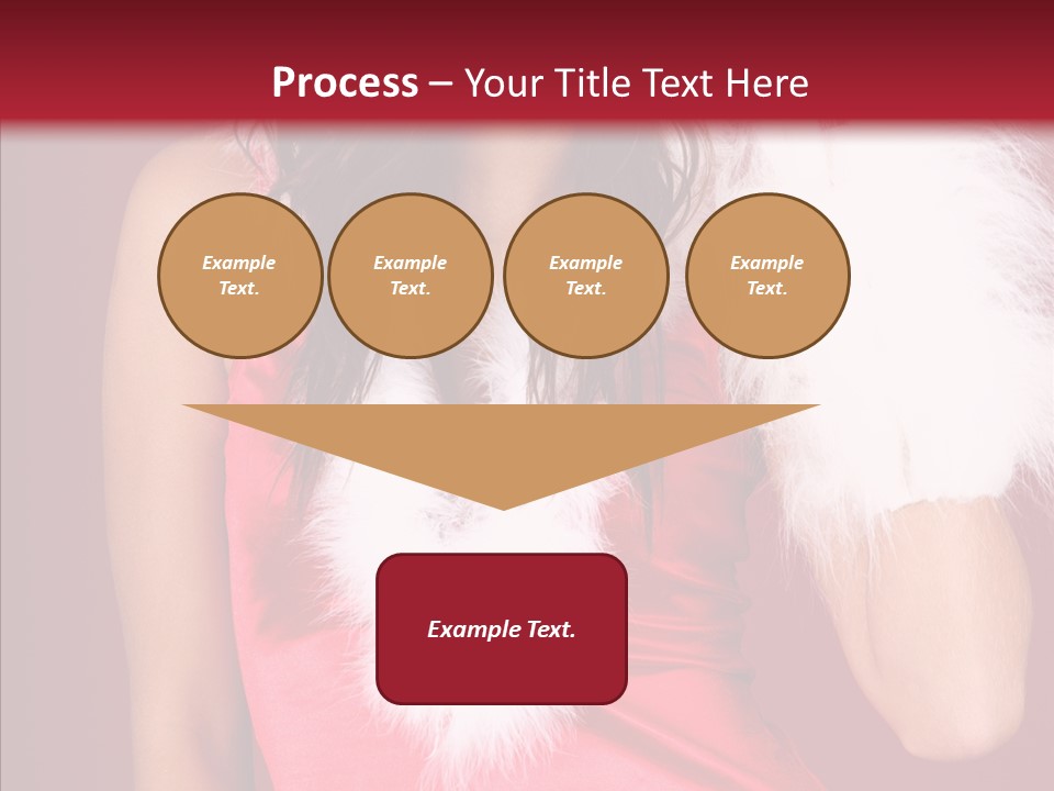 Makeover Babe White PowerPoint Template