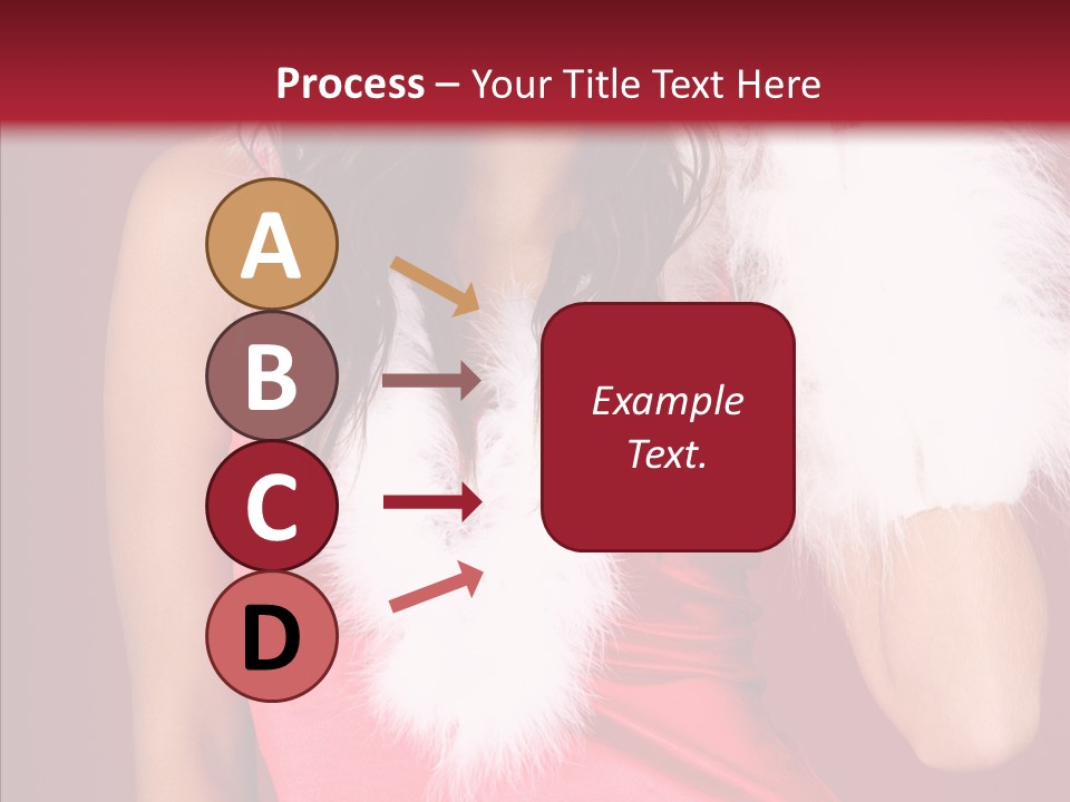 Makeover Babe White PowerPoint Template